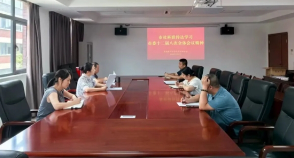 市社科联召开专题会议传达学习市委十二届八次全体会议精神